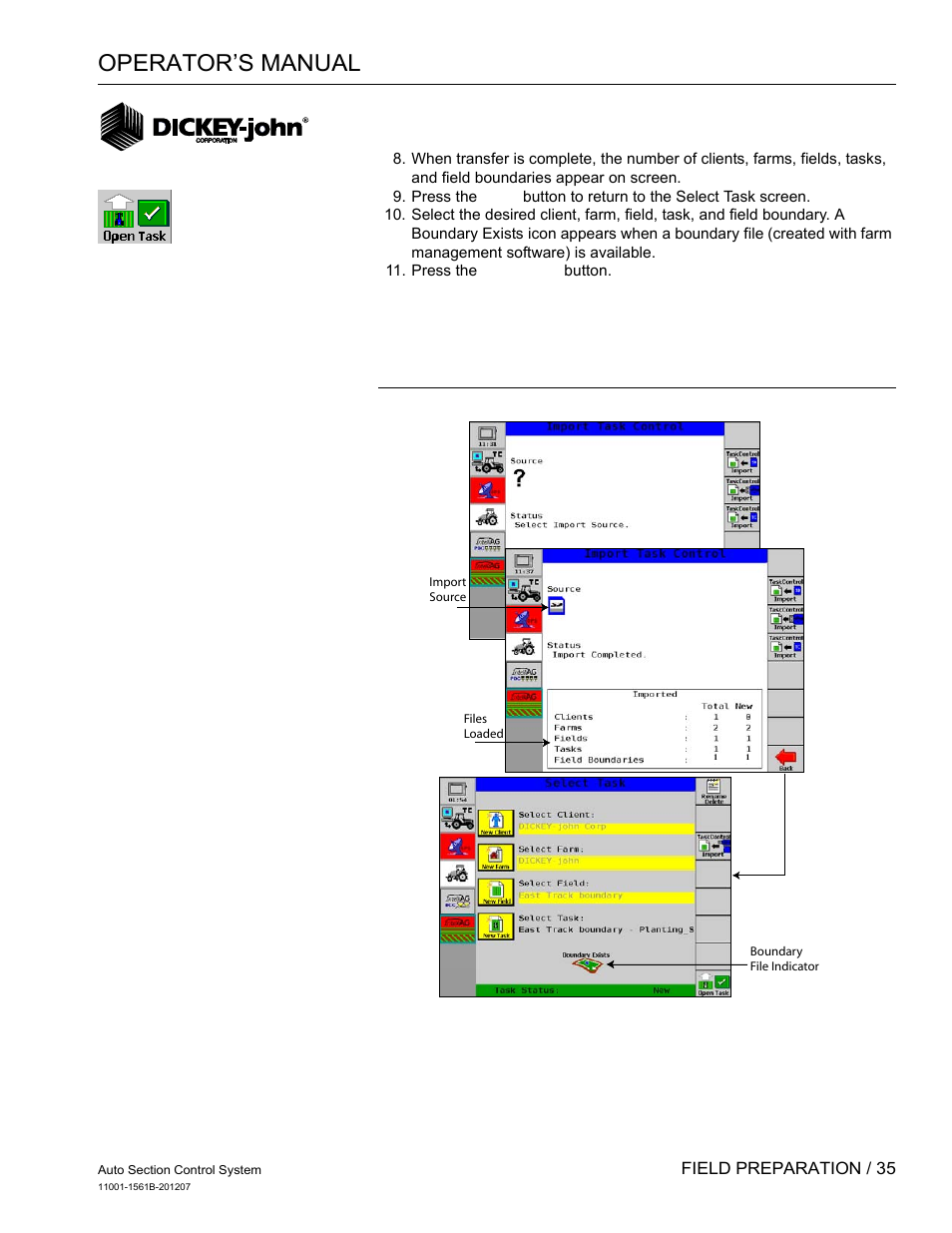 Operator’s manual | Great Plains DICKEY-john Auto Section Control User Manual | Page 37 / 65