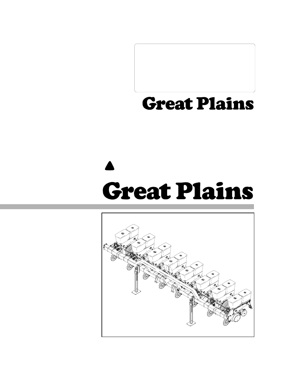 Great Plains 80403P Operator Manual User Manual | 42 pages