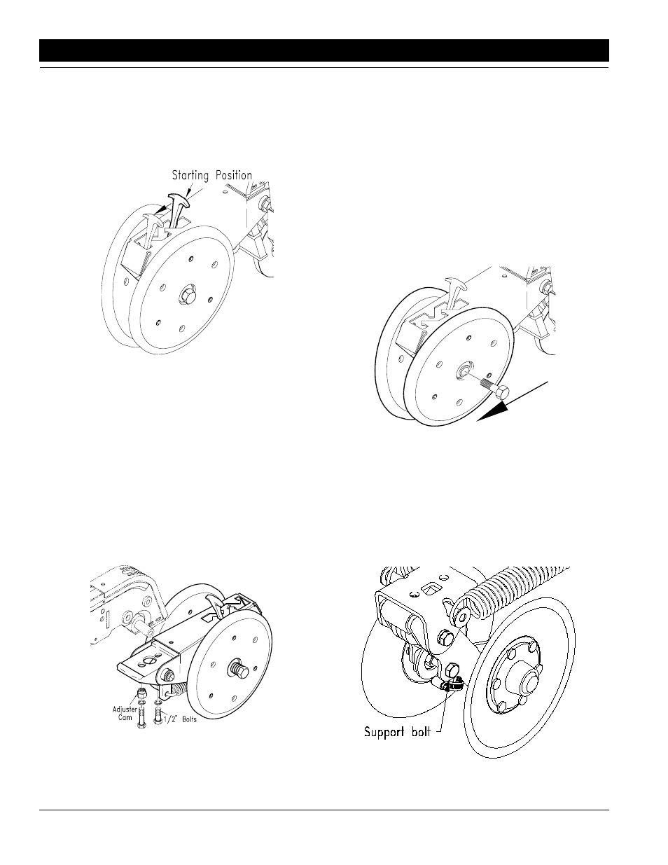 Closing disk adjustments | Great Plains 80403P Operator Manual User Manual | Page 14 / 42