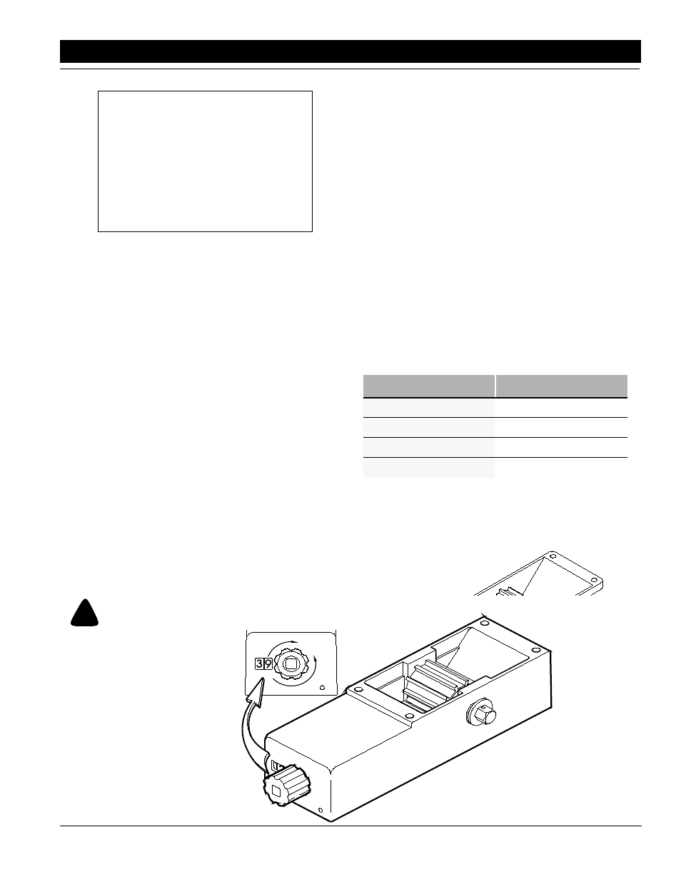 Warning, Adjusting granular chemical rates | Great Plains 80403P Operator Manual User Manual | Page 17 / 42