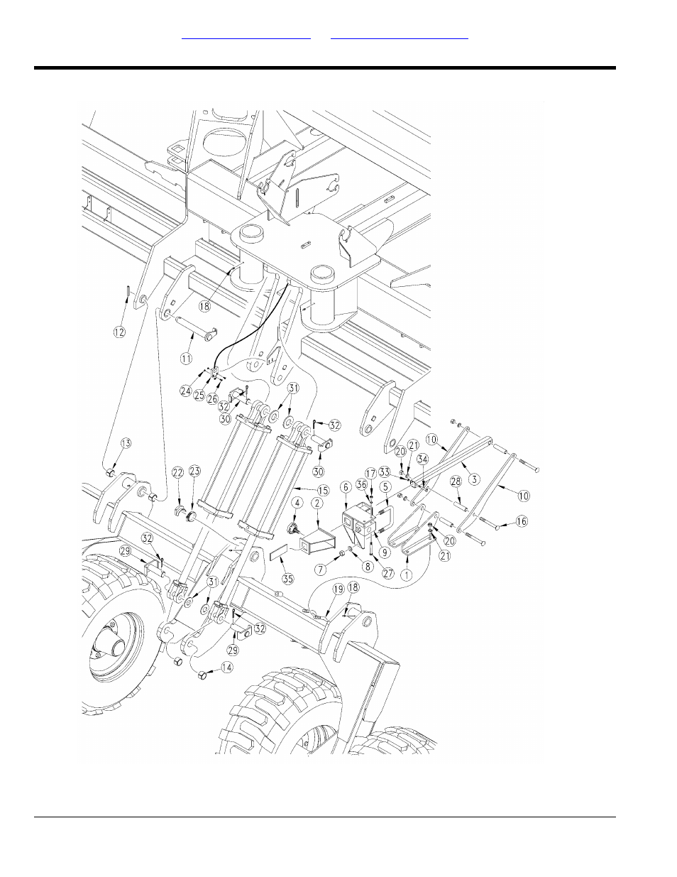 Rockshaft to frame | Great Plains 3N-4025P Parts Manual User Manual | Page 18 / 218