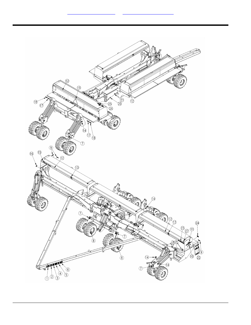Decals, Table of contents part number index decals | Great Plains 3N-4025P Parts Manual User Manual | Page 182 / 218