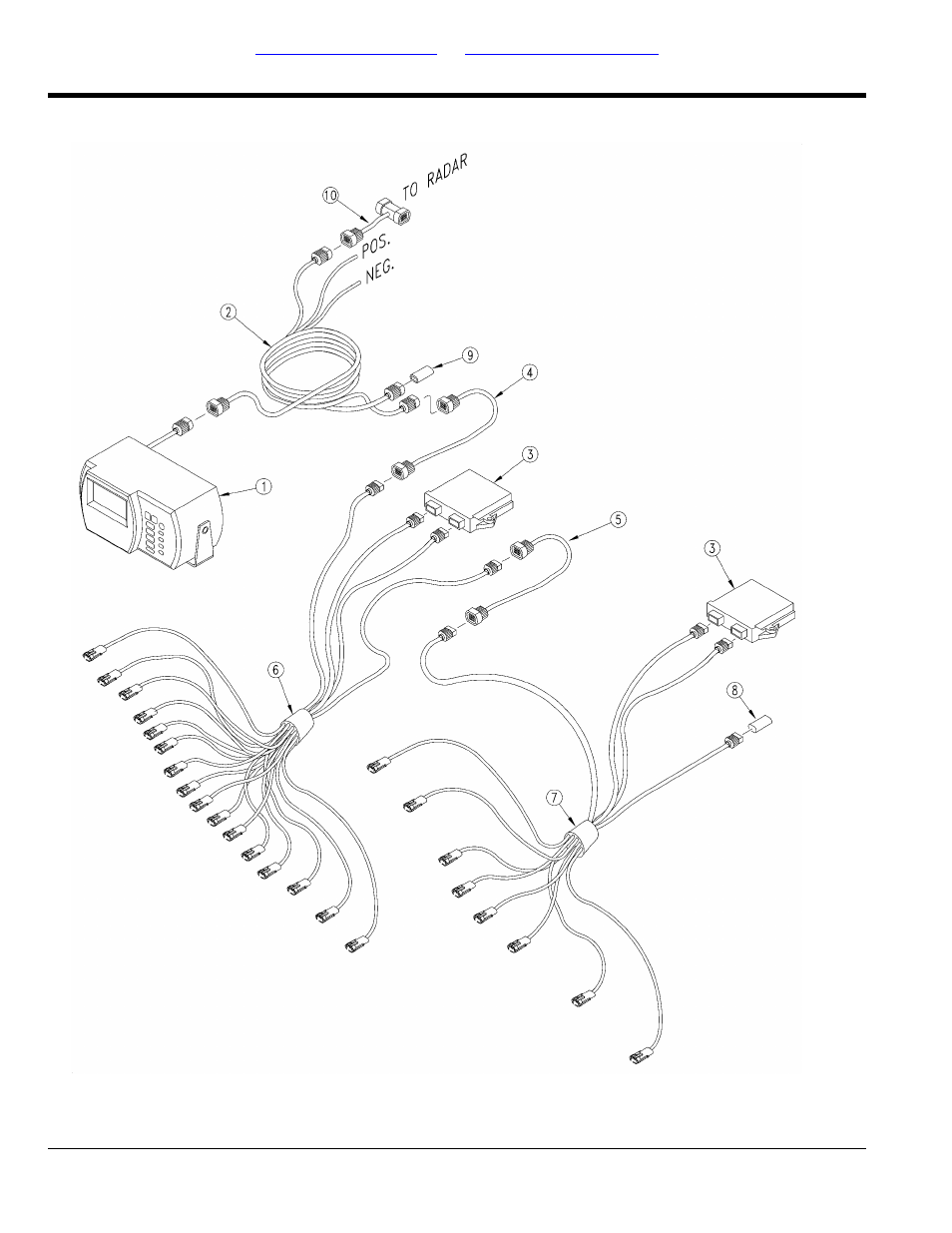 Monitor 833-085c 25 series twin row (option) | Great Plains 3N-4025P Parts Manual User Manual | Page 190 / 218