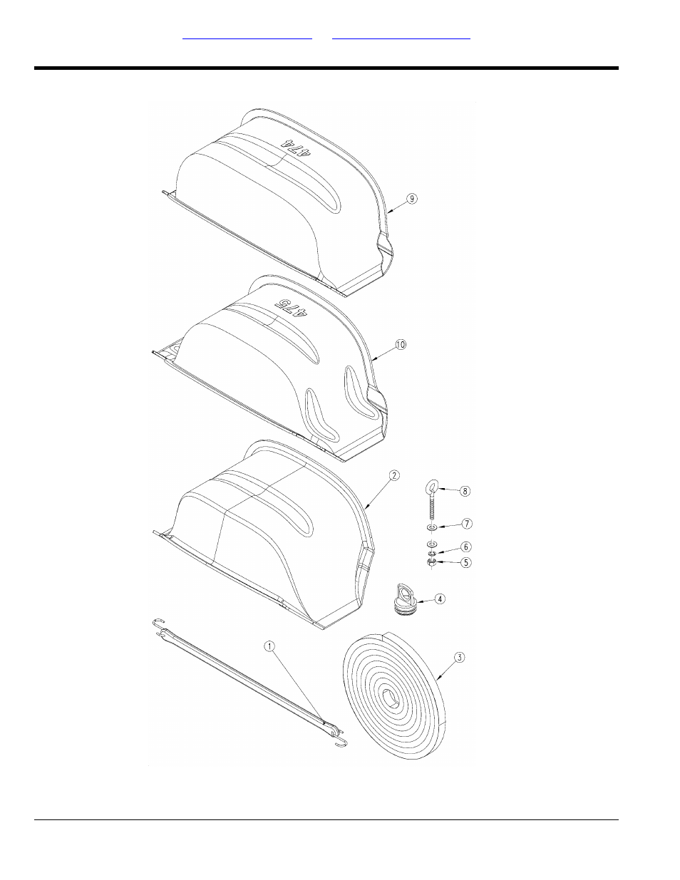 Baffle (option), Twin row baffle | Great Plains 3N-4025P Parts Manual User Manual | Page 210 / 218