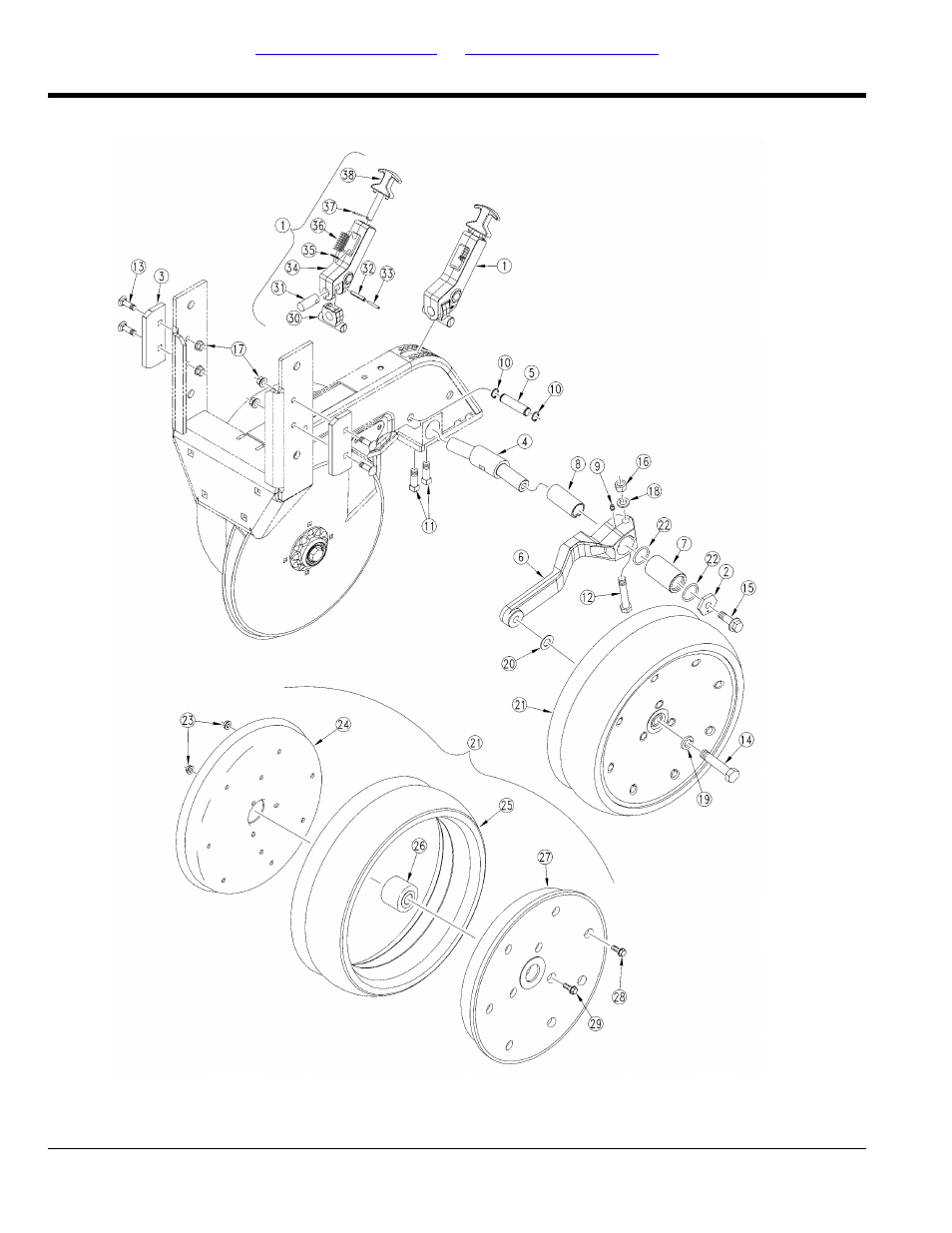 15 series side gauge wheel | Great Plains 3N-4025P Parts Manual User Manual | Page 72 / 218