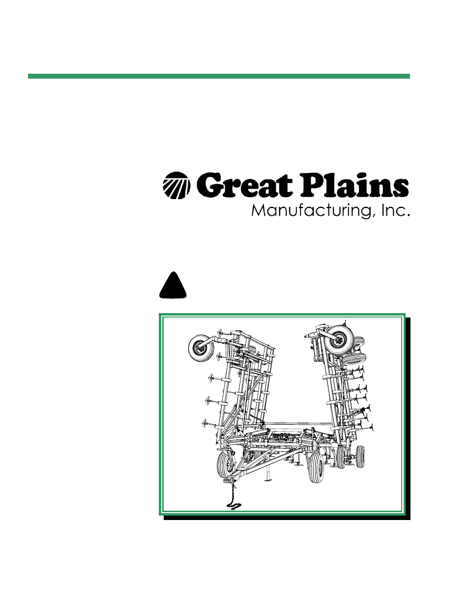 Great Plains 7344 Series VII Field Cultivator-Floating Hitch Operator Manual User Manual | 57 pages