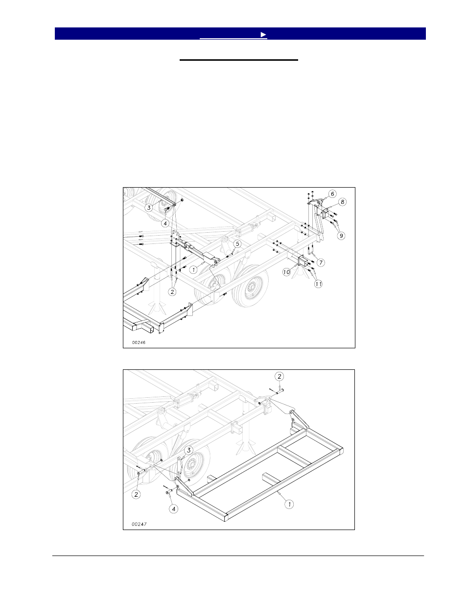 Flip over wing assembly | Great Plains 7344 Series VII Field Cultivator-Floating Hitch Operator Manual User Manual | Page 19 / 57