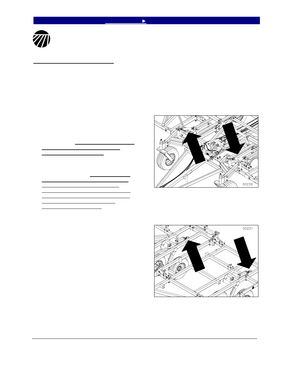 Section 5: operating and maintenance, Prior to going to the field, Section 5 operating and maintenance instructions | Operating and maintenance | Great Plains 7344 Series VII Field Cultivator-Floating Hitch Operator Manual User Manual | Page 51 / 57
