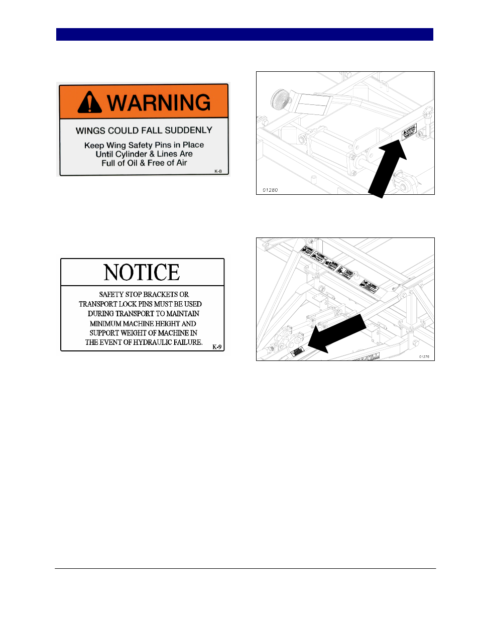 Important safety information | Great Plains UT5052 Operator Manual User Manual | Page 13 / 72