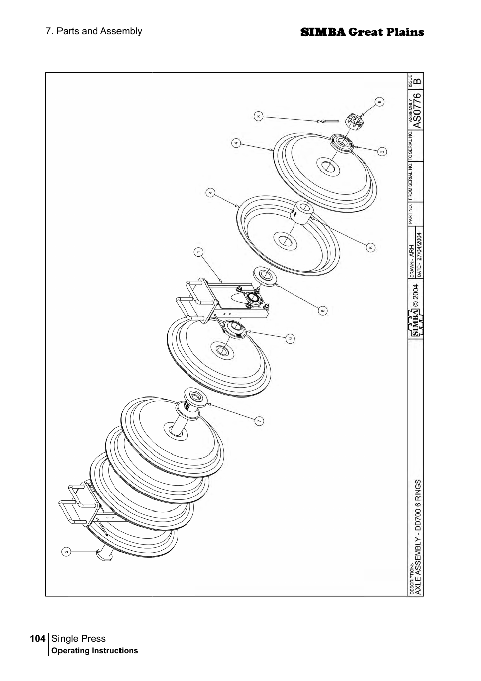 Great Plains P17400G Operator Manual User Manual | Page 104 / 164