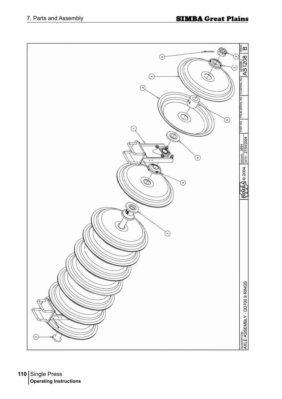 Great Plains P17400G Operator Manual User Manual | Page 110 / 164