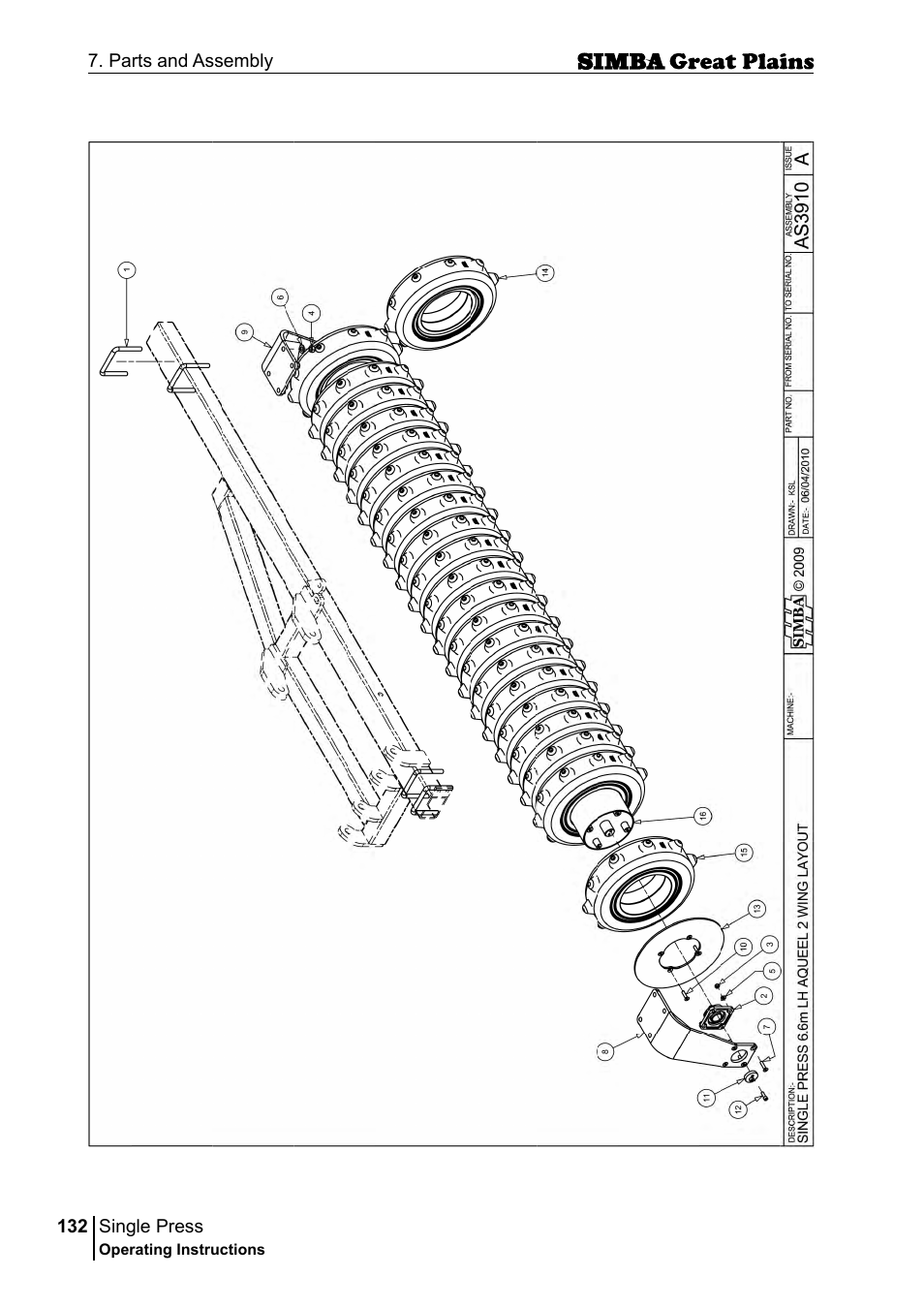 Great Plains P17400G Operator Manual User Manual | Page 132 / 164