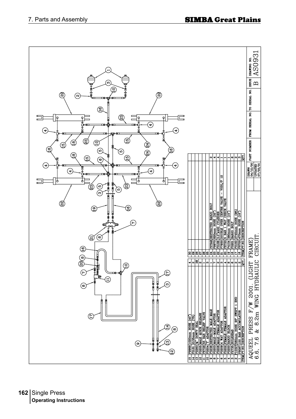 Great Plains P17400G Operator Manual User Manual | Page 162 / 164