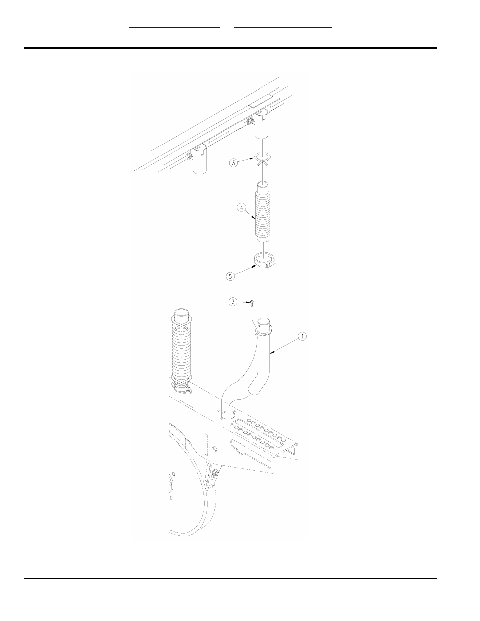 Fertilizer hose retainer | Great Plains 1005NT Parts Manual User Manual | Page 104 / 144