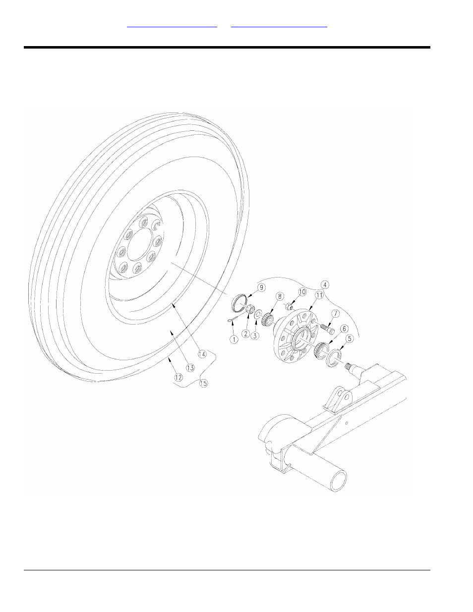 Right hand gauge wheel non-drive | Great Plains 1005NT Parts Manual User Manual | Page 14 / 144