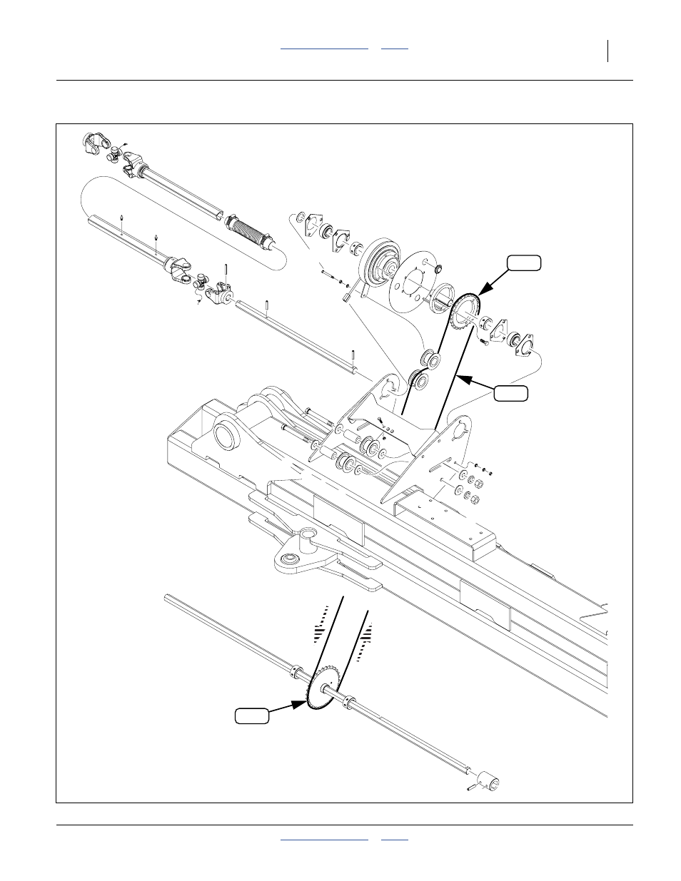 Wing drive chain routing | Great Plains YP4025F-1670 Operator Manual User Manual | Page 159 / 196