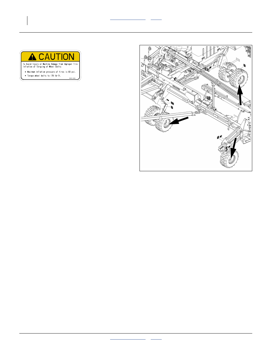 426c caution: pressure and torque | Great Plains YP4025F-1670 Operator Manual User Manual | Page 16 / 196