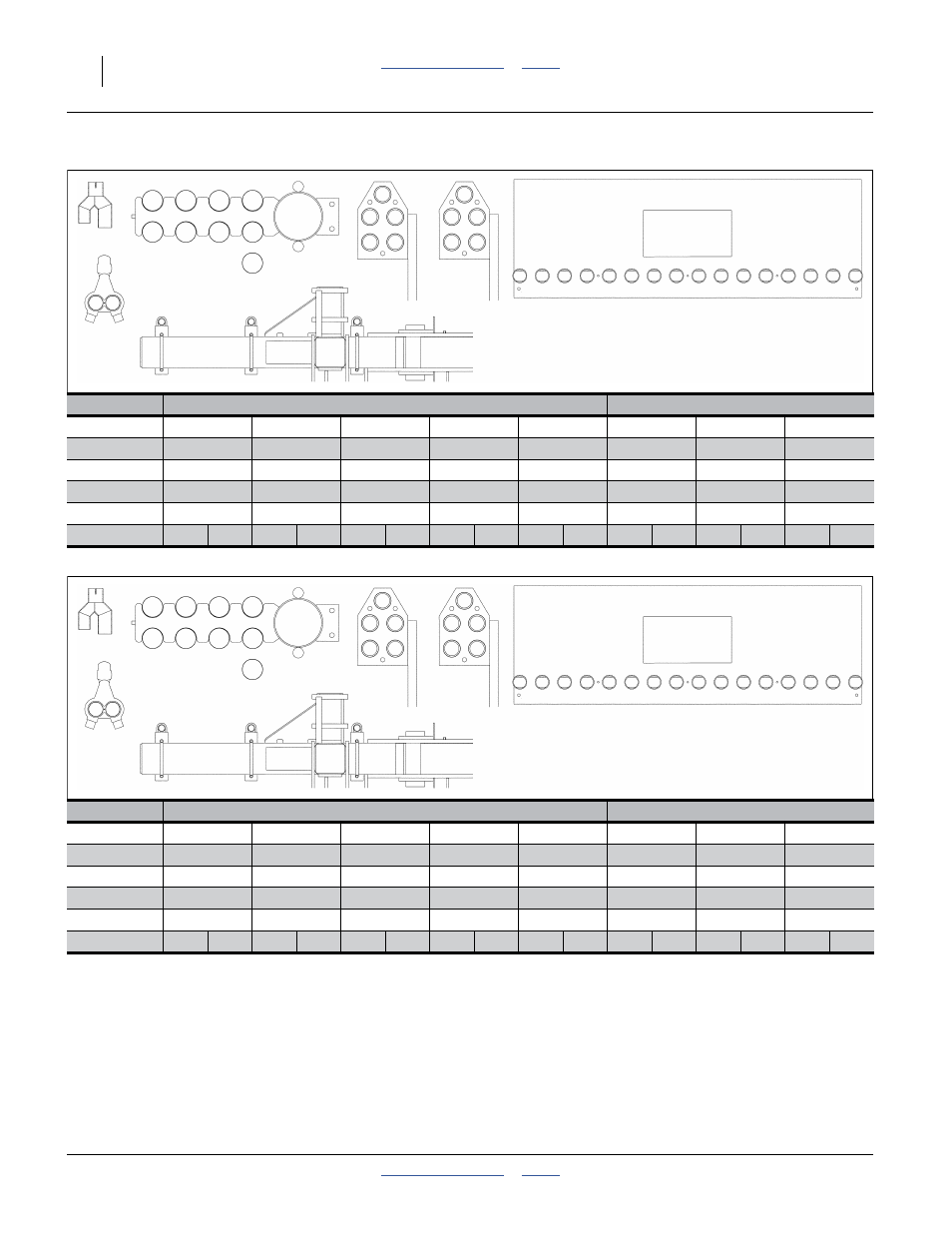 Row: yp4025-3135, yp4025-3115, Connections, 16-port air box, right, 2 of 3 | Great Plains YP4025F-1670 Operator Manual User Manual | Page 168 / 196