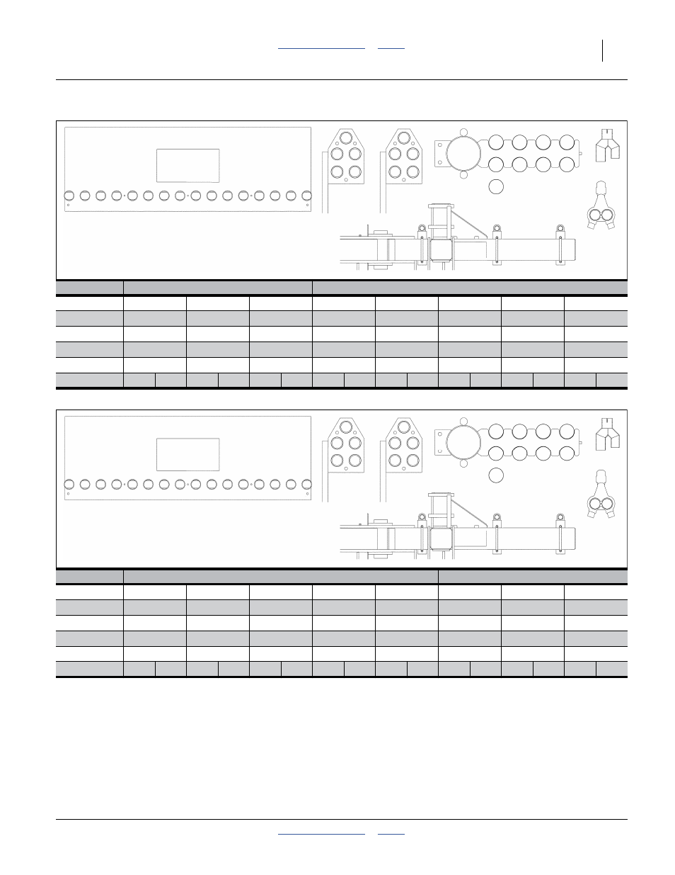 Row: yp4025-3135, yp4025-3115, Connections, 16-port air box, left, 3 of 3 | Great Plains YP4025F-1670 Operator Manual User Manual | Page 169 / 196