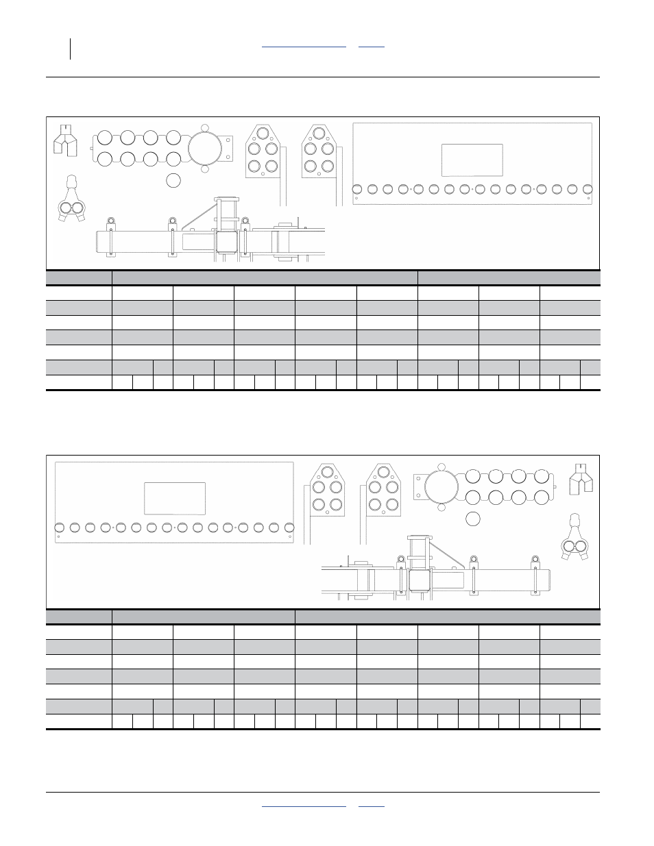 Row: yp4010hdp-4810, yp4025-4810, Connections, 16-port air box, right, 3 of 3 | Great Plains YP4025F-1670 Operator Manual User Manual | Page 170 / 196