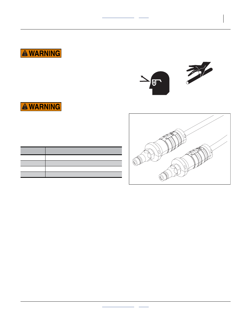 Hydraulic hose hookup, Current style color coded hose handles | Great Plains YP4025F-1670 Operator Manual User Manual | Page 23 / 196
