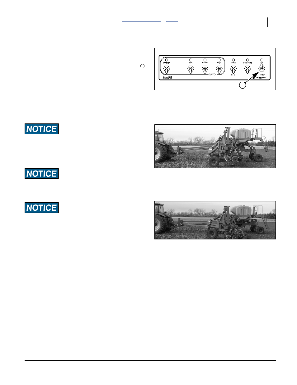 Raising/lowering planter | Great Plains YP4025F-1670 Operator Manual User Manual | Page 33 / 196