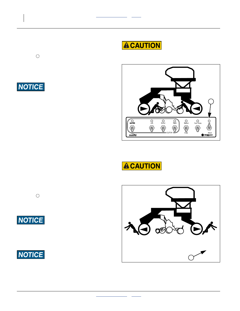 Raising planter, Lowering planter, Raising planter lowering planter | Great Plains YP4025F-1670 Operator Manual User Manual | Page 34 / 196