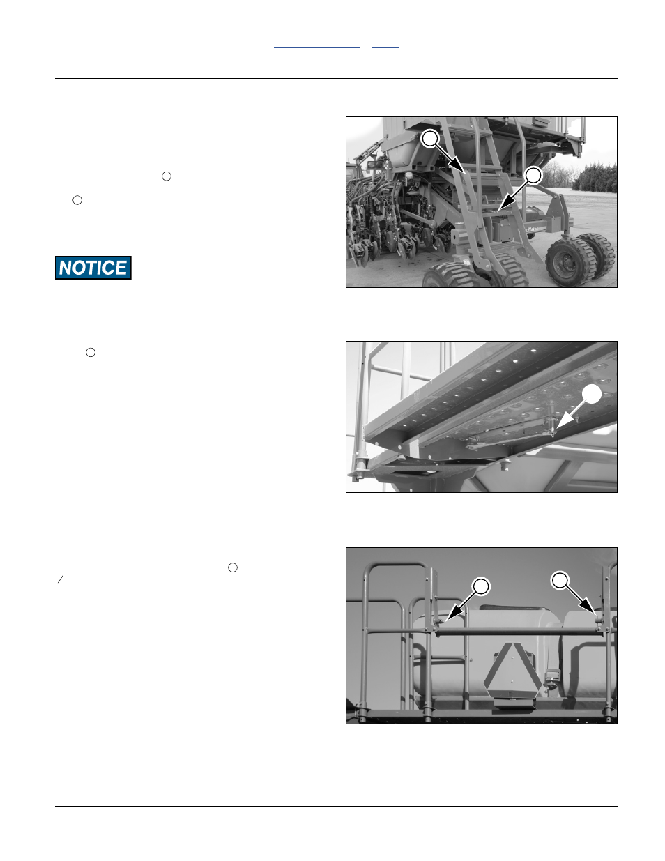 Walkboard and ladder | Great Plains YP4025F-1670 Operator Manual User Manual | Page 49 / 196
