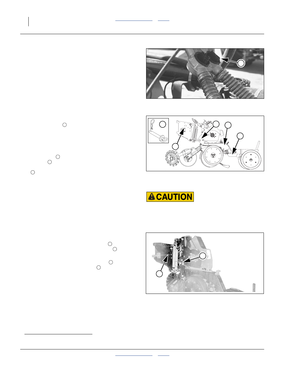 Row unit shut off, Seed shut off, Row unit lock-up | Seed shut off row unit lock-up, See 74 | Great Plains YP4025F-1670 Operator Manual User Manual | Page 78 / 196