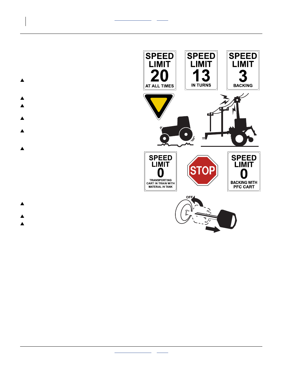 Transport machinery safely, Shutdown and storage | Great Plains YP4025F-1670 Operator Manual User Manual | Page 8 / 196