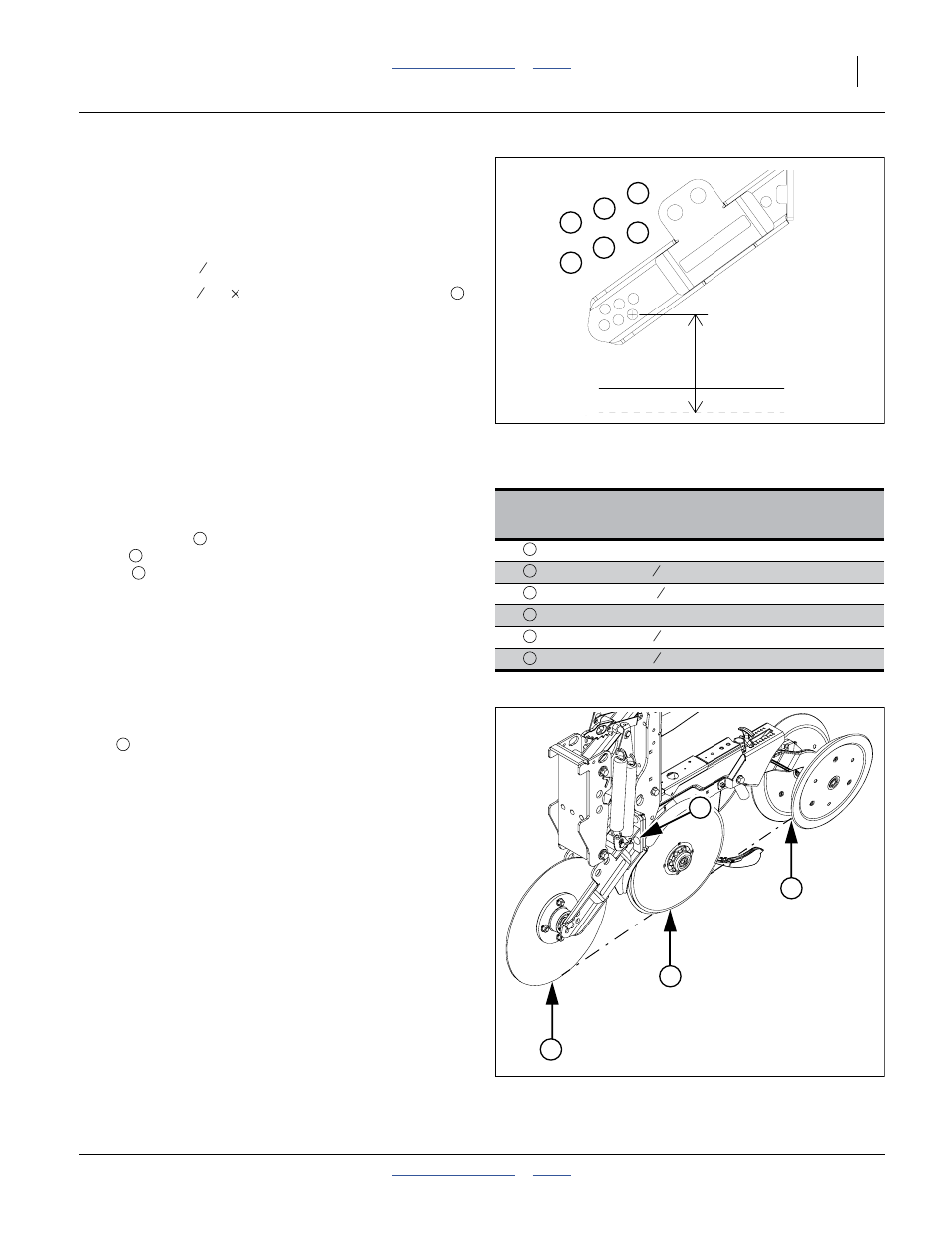Coulter row alignment, Adjust umc alignment, Adjust fmc alignment | Row-unit opener disk adjustments | Great Plains YP4025F-1670 Operator Manual User Manual | Page 81 / 196