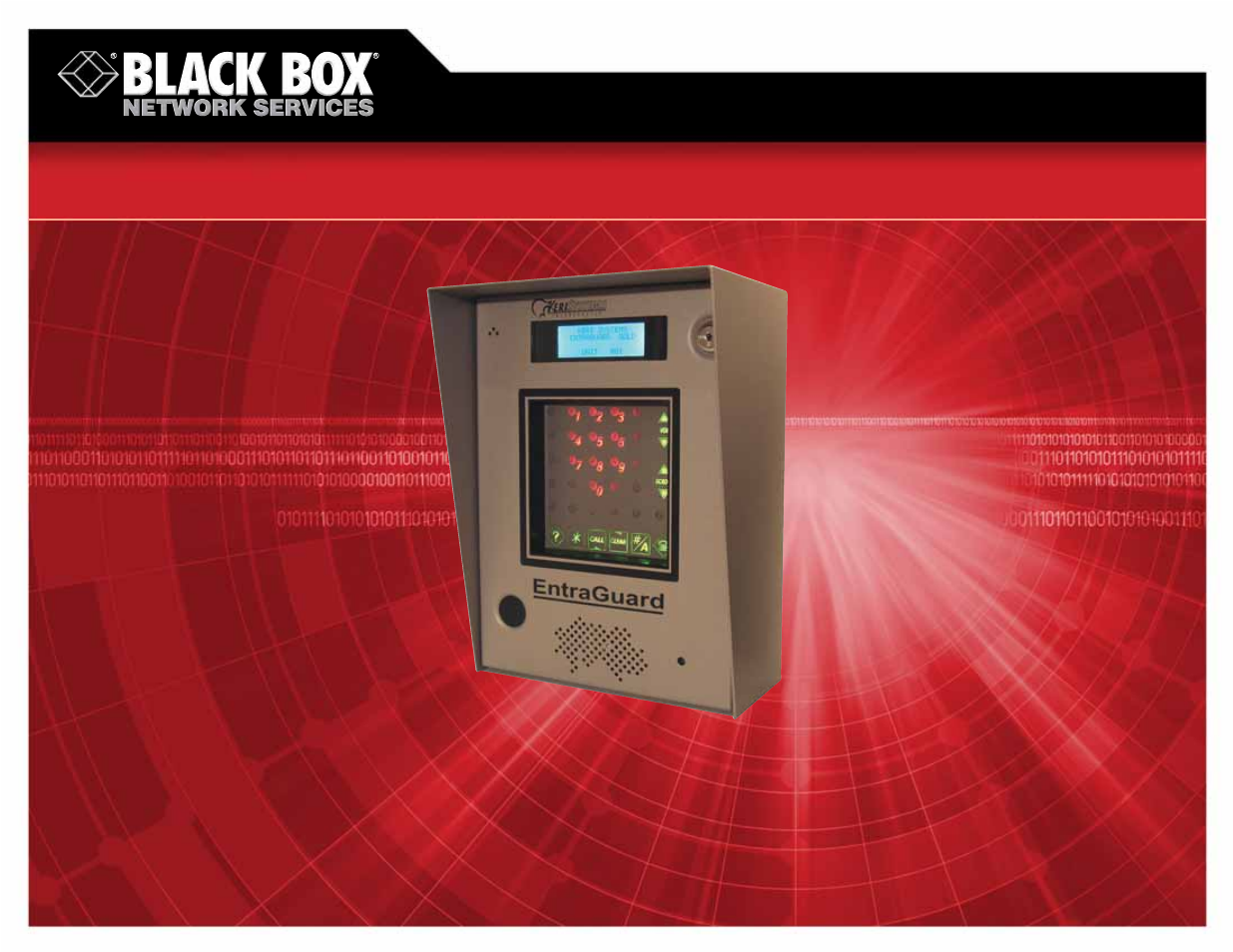 Black Box EntraGuard Gold Telephone Entry/Intercom System User Manual | 3 pages