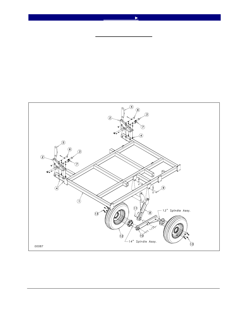 Outside wing assembly | Great Plains 7560 Series VII Field Cultivator-Floating Hitch Operator Manual User Manual | Page 21 / 62