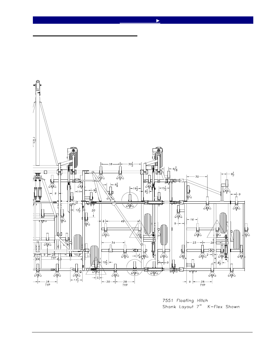 Great Plains 7560 Series VII Field Cultivator-Floating Hitch Operator Manual User Manual | Page 47 / 62