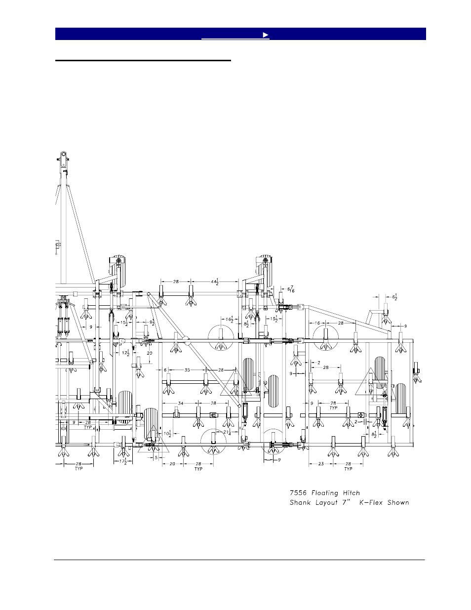 Great Plains 7560 Series VII Field Cultivator-Floating Hitch Operator Manual User Manual | Page 51 / 62