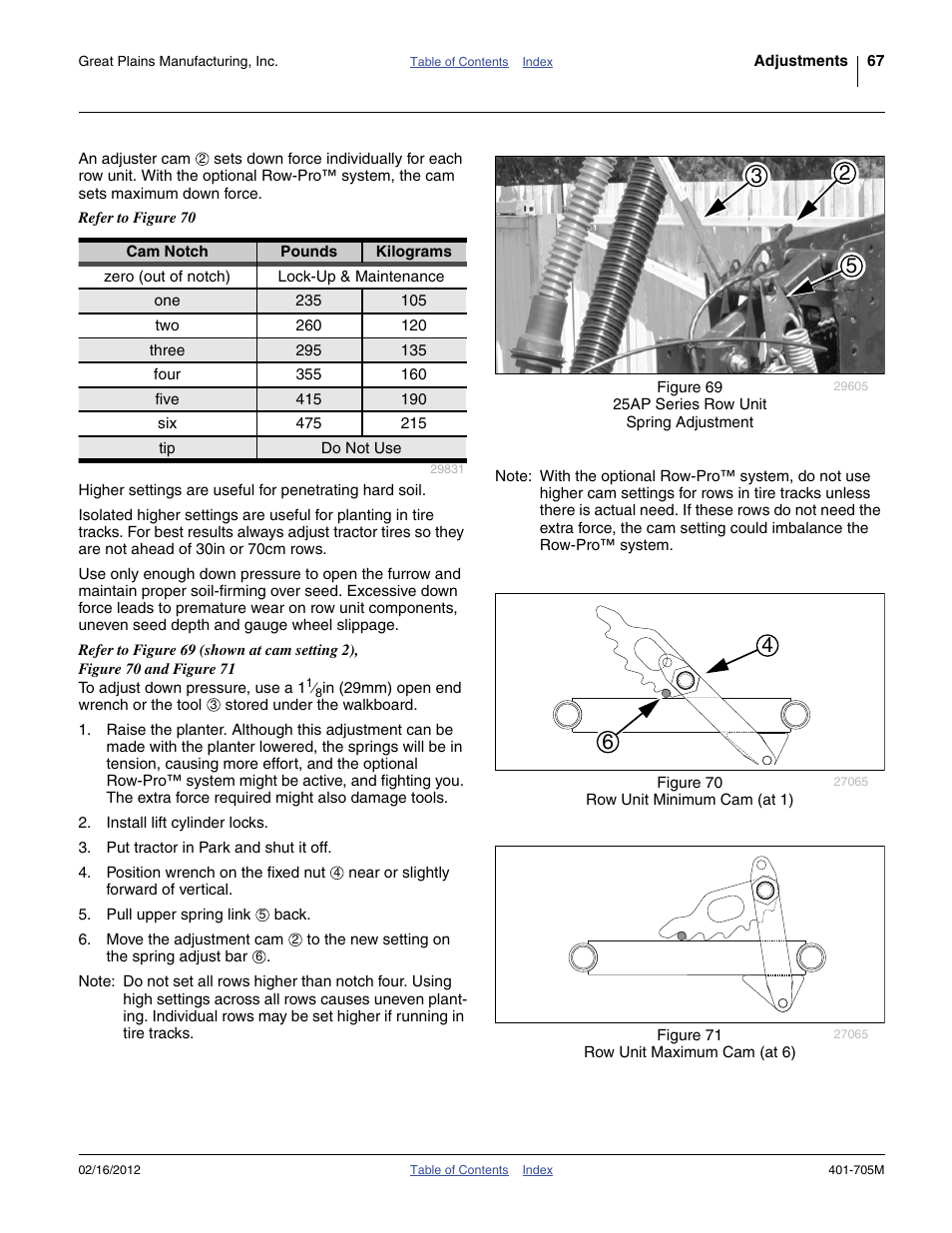 Great Plains YP3025A Operator Manual User Manual | Page 71 / 190