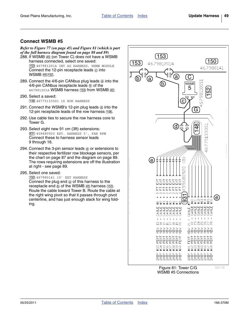 Connect wsmb #5 | Great Plains 2007HD  Update Installation User Manual | Page 53 / 106