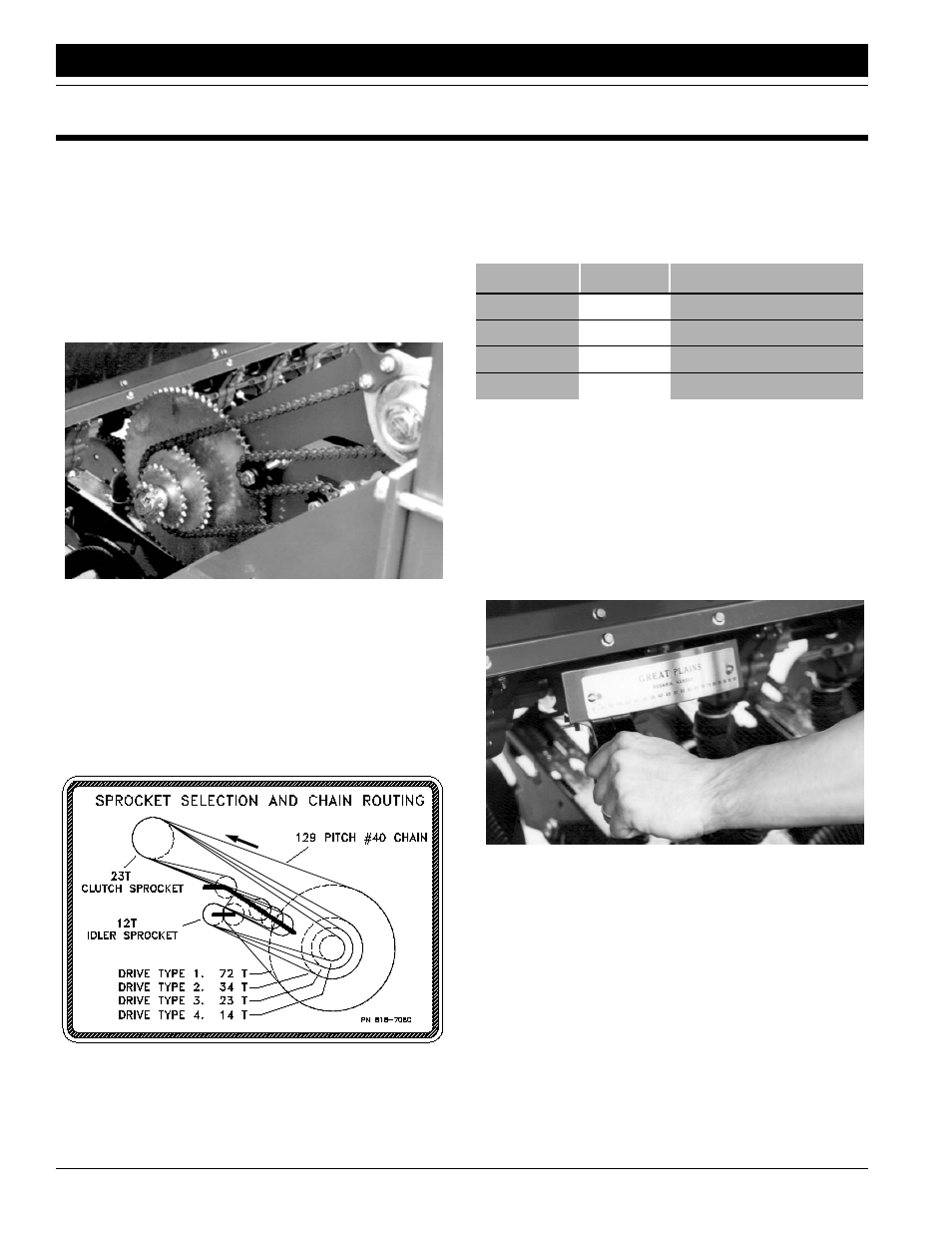 Seeding adjustment | Great Plains 3S-3000F Operator Manual v2 User Manual | Page 34 / 73