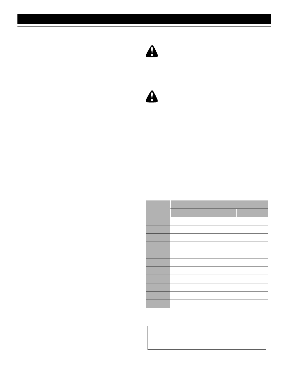 Danger, Warning, Seeding depth | 00 series opener down pressure | Great Plains 3S-3000F Operator Manual v2 User Manual | Page 42 / 73