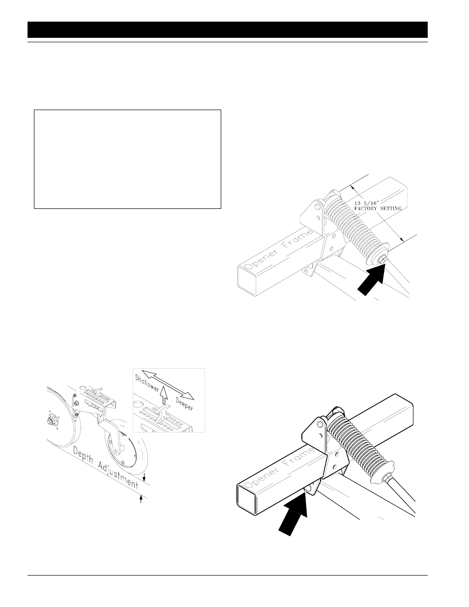 00 series opener adjustments | Great Plains 3S-3000F Operator Manual v2 User Manual | Page 44 / 73