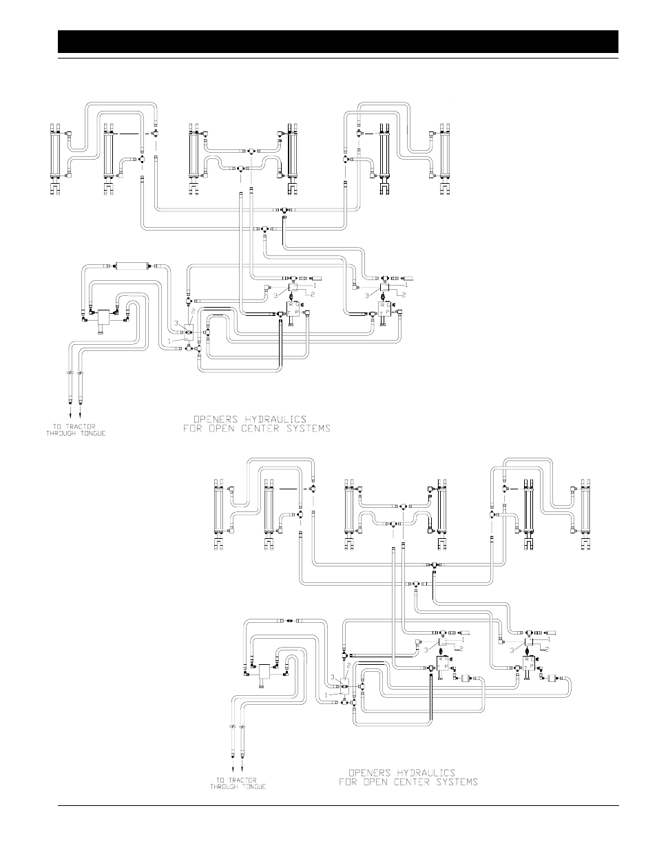 Hydraulic schematics | Great Plains 3S-3000F Operator Manual v2 User Manual | Page 69 / 73