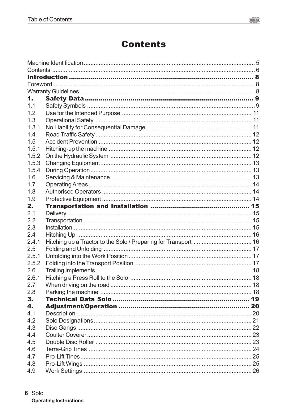 Great Plains P15061 Serial No 12682 User Manual | Page 6 / 44