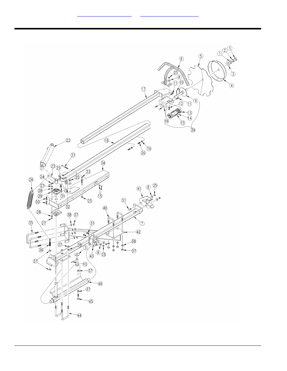 Marker assembly | Great Plains NTA2007 Parts Manua User Manual | Page 160 / 176