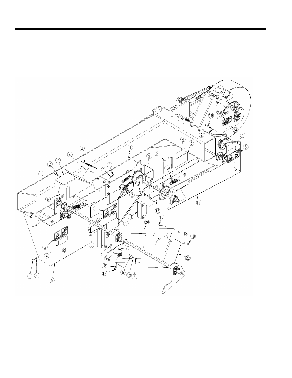 Fertilizer chain guard mounting | Great Plains NTA2007 Parts Manua User Manual | Page 40 / 176