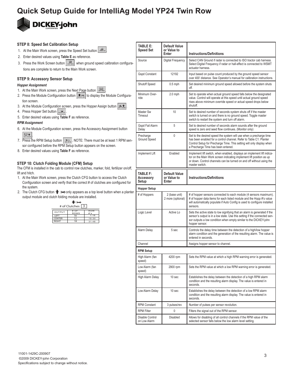 Great Plains YP2425-48TR 48 Twin Row 30 Inch Quick Start User Manual | Page 3 / 5