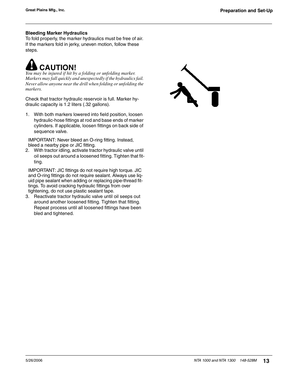 Caution | Great Plains NTA1300 Operator Manual User Manual | Page 15 / 41