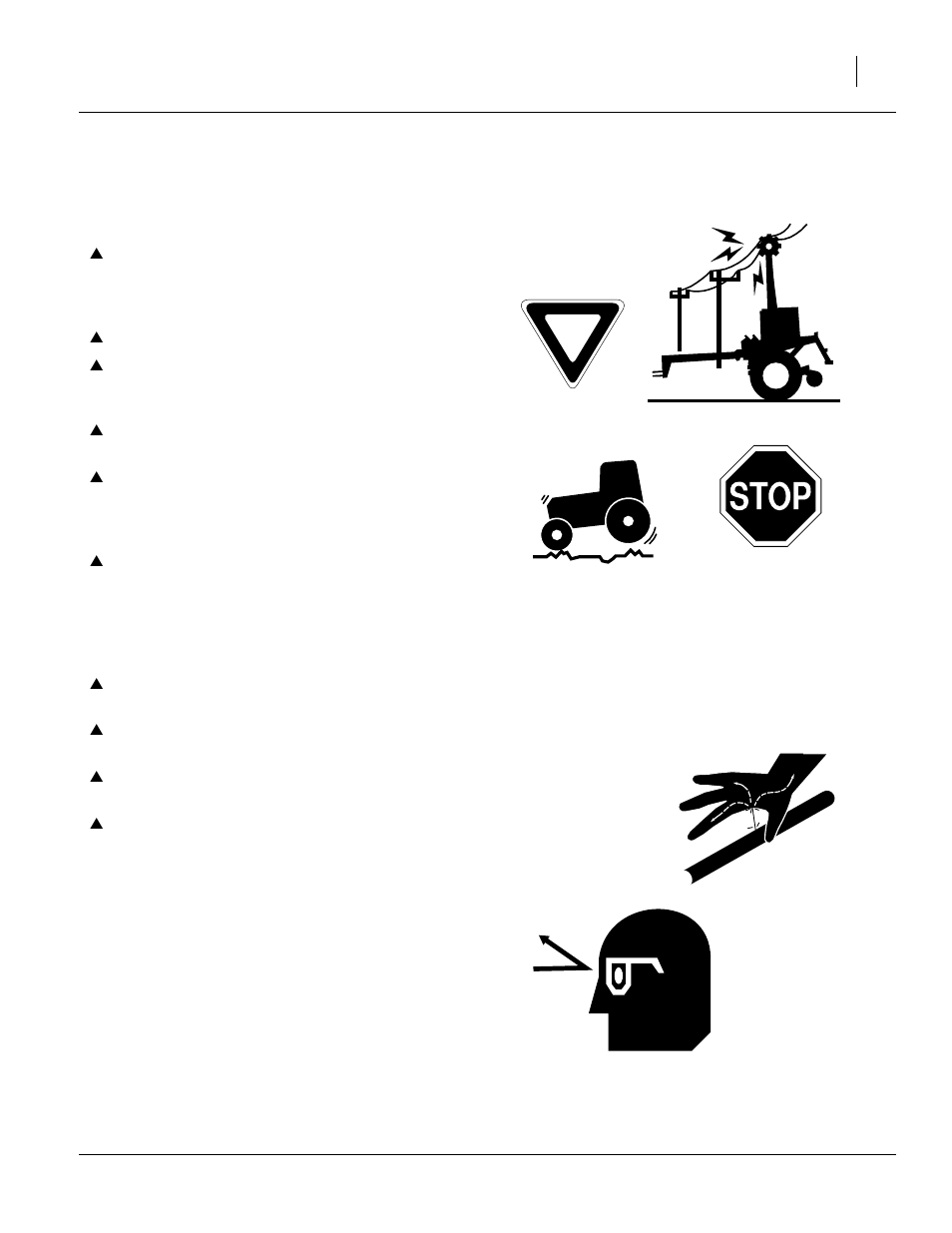 Transport machinery safely, Avoid high pressure fluids | Great Plains TSF1260 Predelivery Manual User Manual | Page 5 / 20