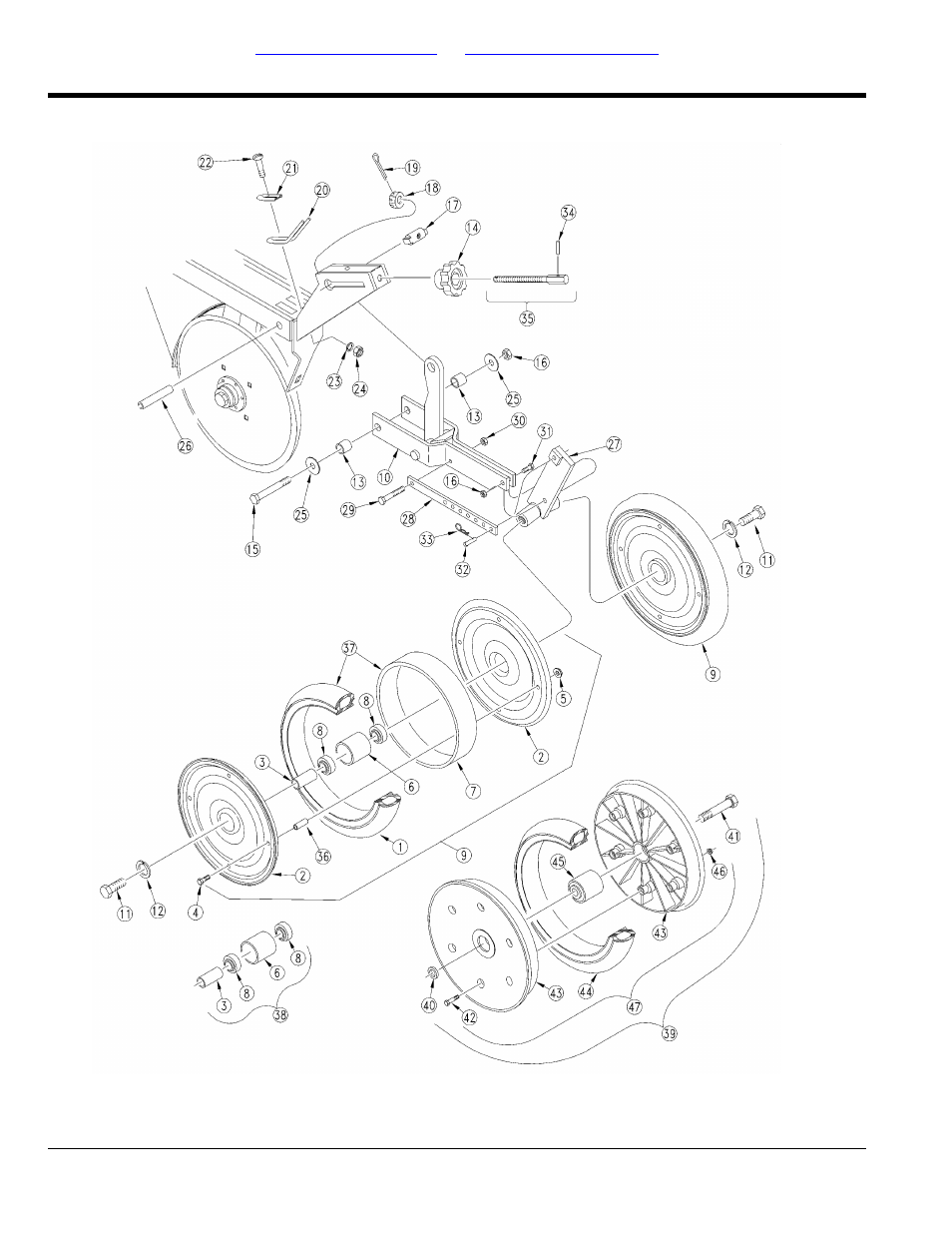 2" x 13" double "v" press wheel | Great Plains 3PD30 Parts Manual User Manual | Page 120 / 186