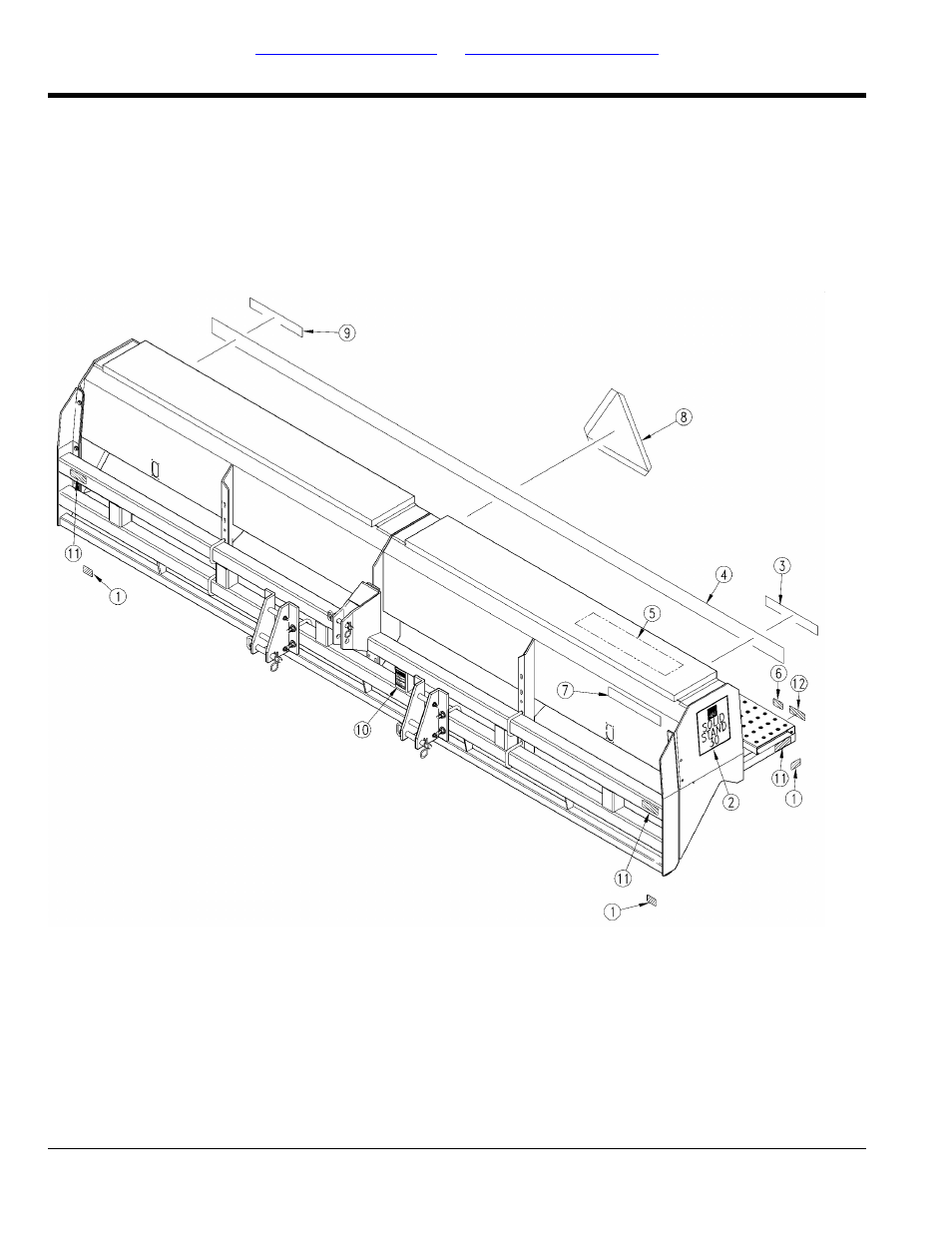 Decals, Decal placement | Great Plains 3PD30 Parts Manual User Manual | Page 136 / 186