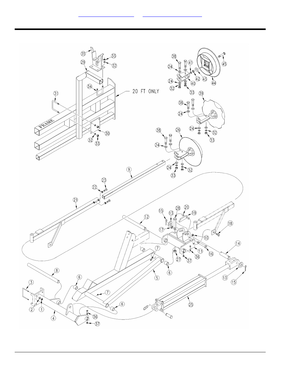 Markers, 3pd15 and 3pd20 flat fold marker | Great Plains 3PD30 Parts Manual User Manual | Page 138 / 186